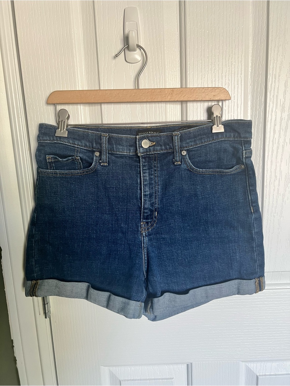 Banana Republic High Rise Denim Short